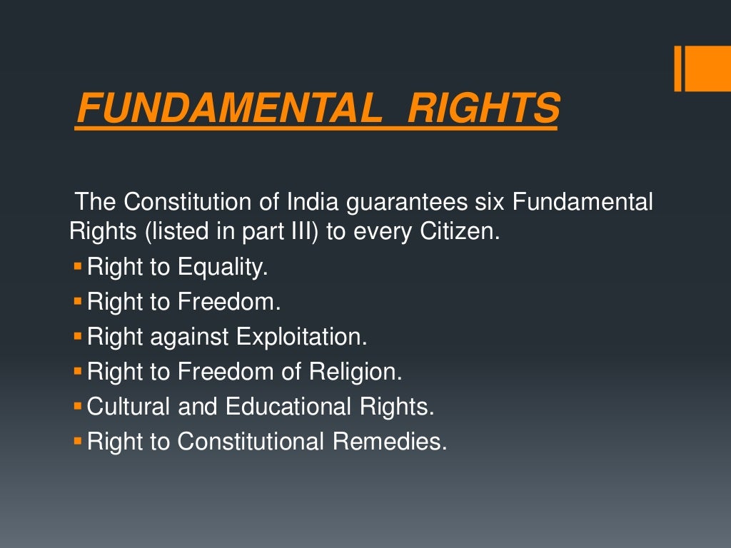 Features Of constitution