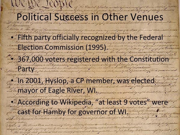 Constitution Party