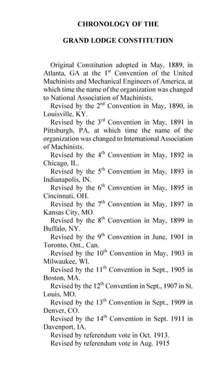 /2$/ /2'*( 2)),(56 $1'
 +2: +26(1 ¤ $UWLFOH %                       
   'HVLJQDWLRQ RI 2IILFHUV                     
   ,QVWDOODWLRQV             
   1RPLQDWLRQ DQG (OHFWLRQ RI
    2IILFHUV         
   4XDOLILFDWLRQV IRU 2IILFH                 
   7HUPV RI 2IILFHUV DQG 9DFDQFLHV
    LQ 2IILFH              
0(0%(56+,3 ¤ $UWLFOH , HH 