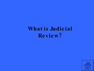 What is Judicial Review? 