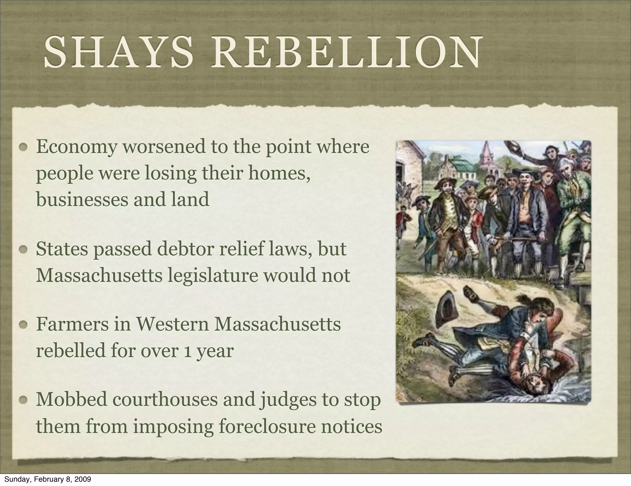 Constitutional Foundations--History