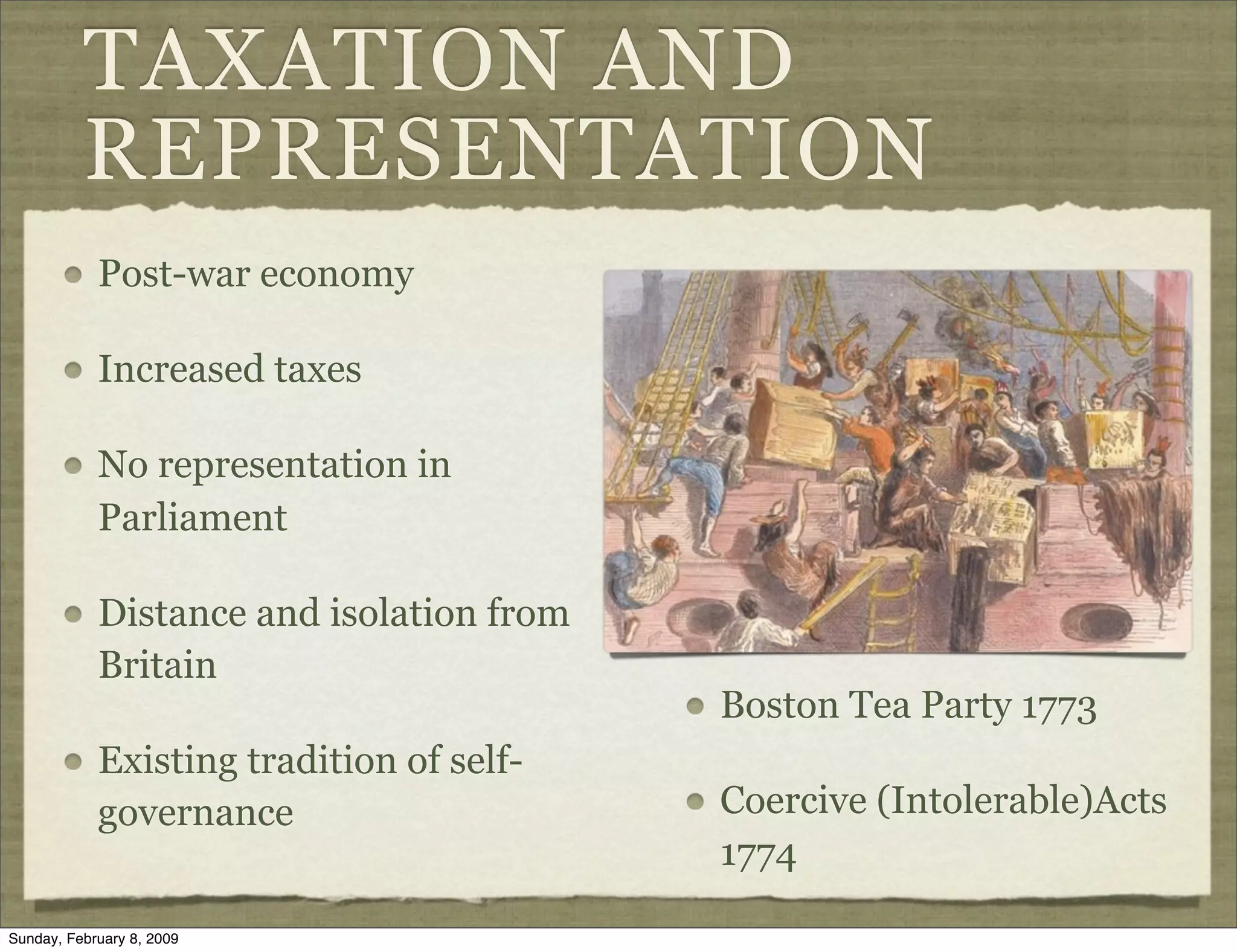 Constitutional Foundations--History