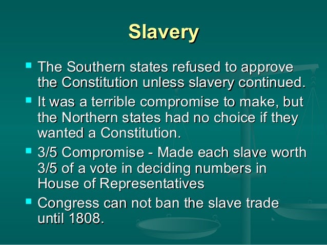 compromises of the constitutional convention