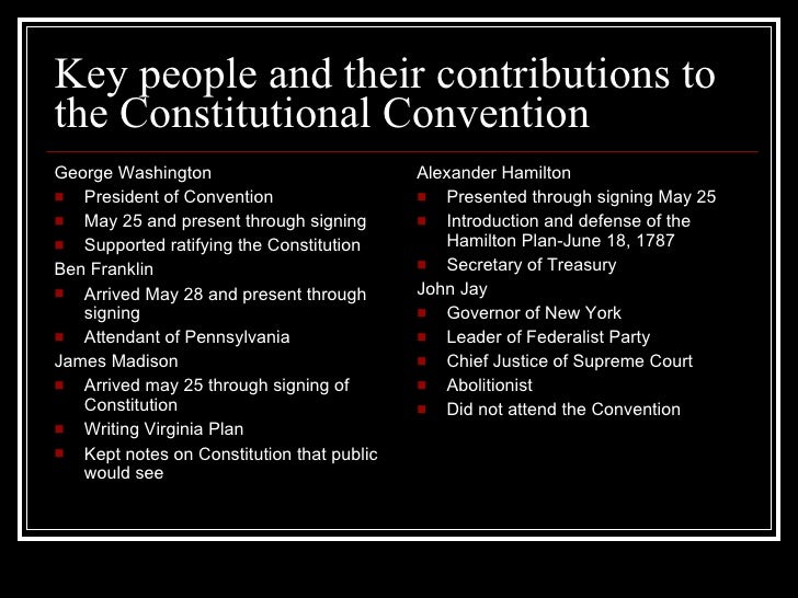 What was the reason for the Constitutional Convention?