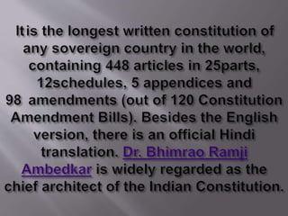 Constitutional design