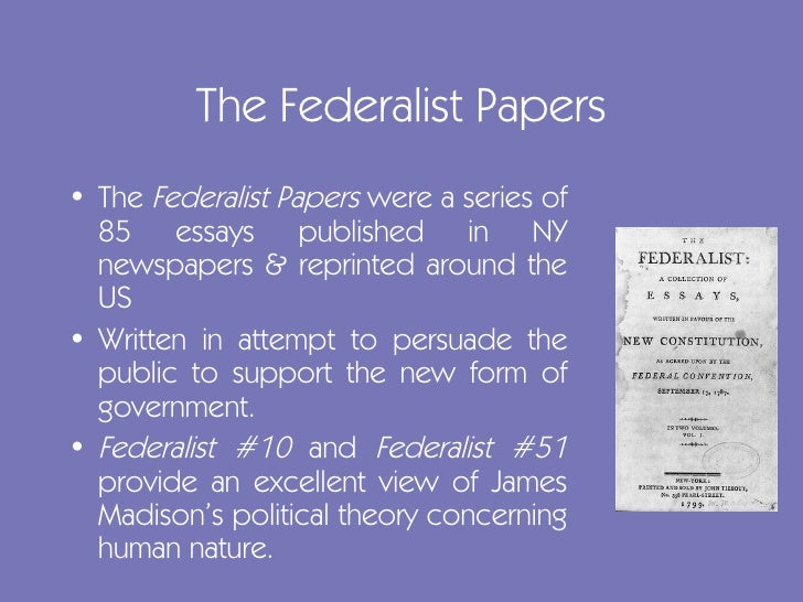 Madison View Of Human Nature Federalist Madison View Of Human Nature Federalist