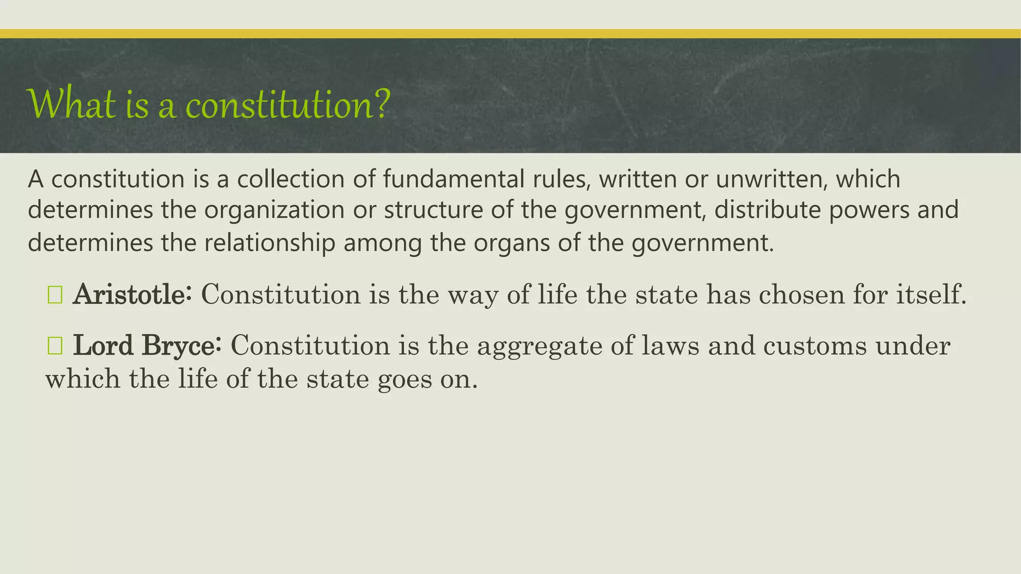 Constitution | PPT