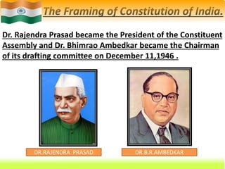 Constitution of india | PPTX
