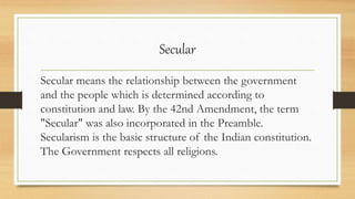 Constitution of india | PPTX