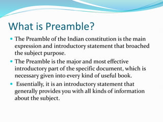 Constitution of INDIA and all articles of the Constitution | PPTX