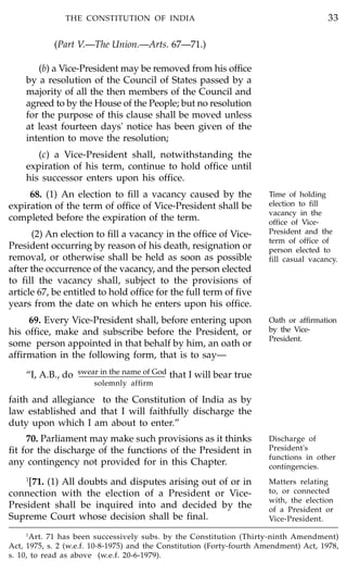 Constitution of india a living document | PDF