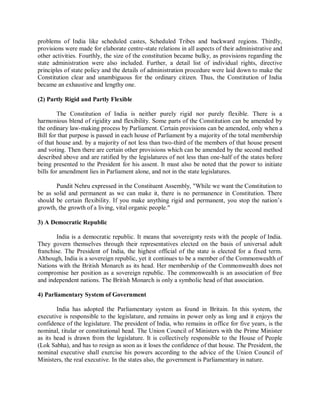 Constitution of india is the supreme law of india | PDF