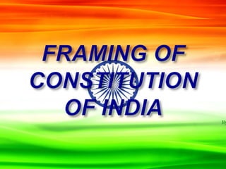 Constitution of india ppt