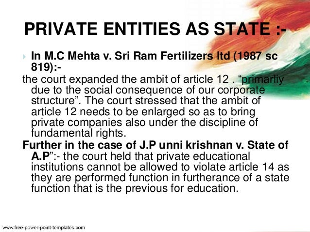 Article 12 The Constitution of India