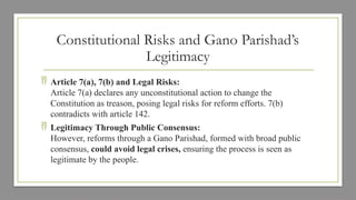 Constitution for bangladesh part 1 and 1st | PPTX