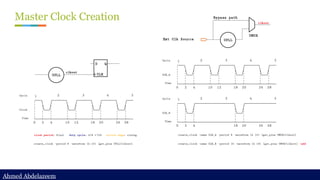 Ahmed Abdelazeem
Ahmed Abdelazeem
Master Clock Creation
 