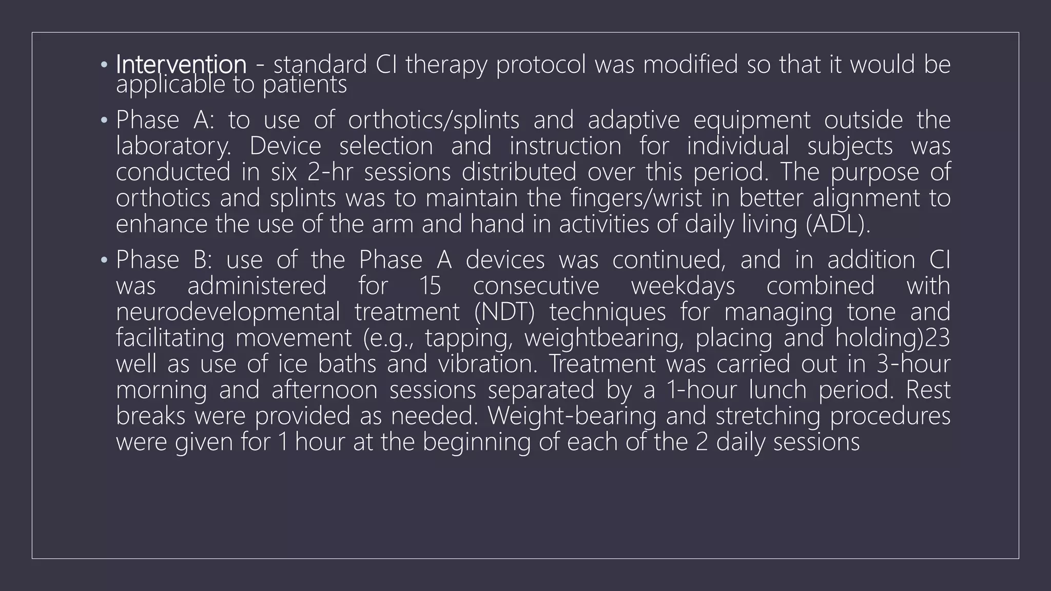 constraint induced movement therapy.pptx