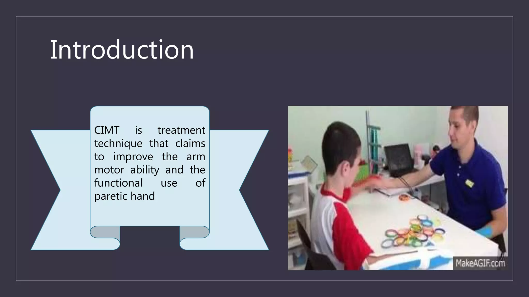 constraint induced movement therapy.pptx