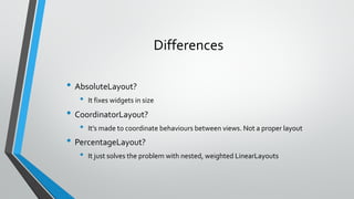Android Development - ConstraintLayout | PDF