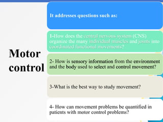Motor Control Problems Constraints on motor motor control ..pdf