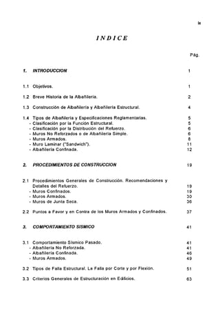 xl


      - Ensayos de Compresión.                                             124

6.3 El Mortero y el Concreto Fluido (...