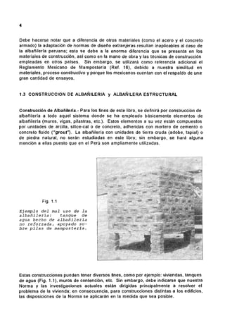 7


Uno de esos edificios limeños (de 4 pisos, Fig. 1.2) fue estudiado por el Ing. Rafael
Cestti, en su tesis de investiga...
