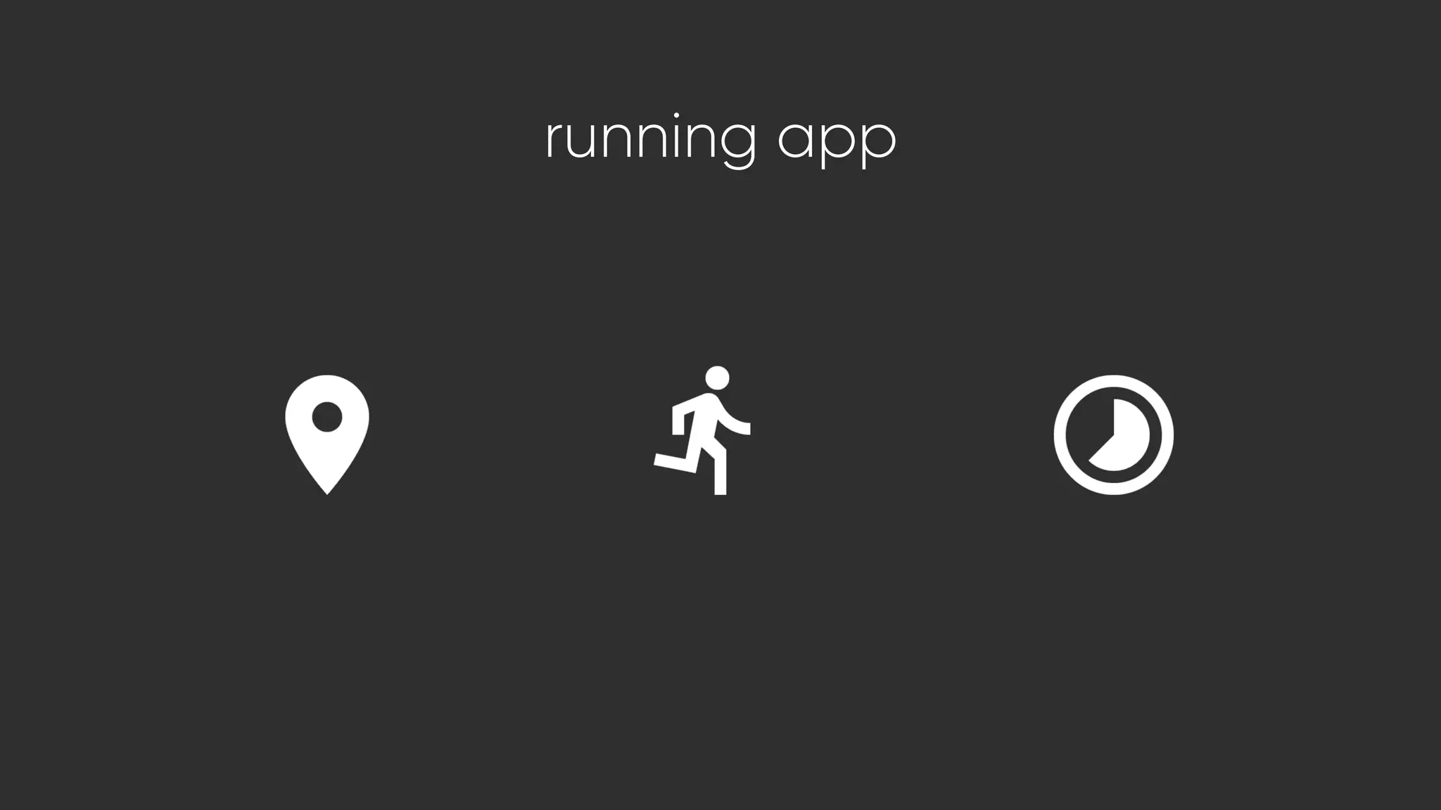 running app