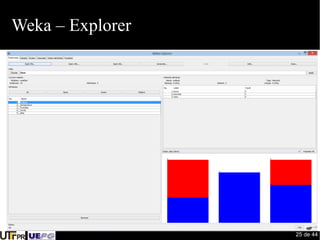 25 de 44 
Weka – Explorer 
 