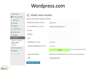 Wordpress.com
 