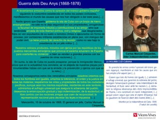 Guerra dels Deu Anys (1868-1878) 
HHIISSTTÒÒRRIIAA DD’’EESSPPAANNYYAA 
 
