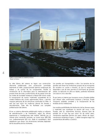 El panel de madera en la construcción - Paneles ACH Perú