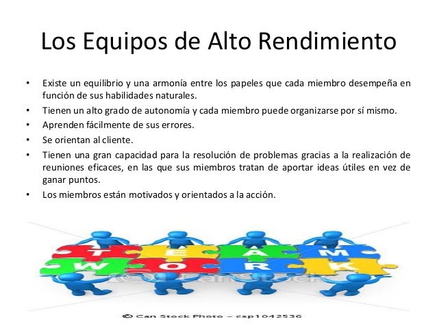 Construcción de equipos de alto rendimiento 2