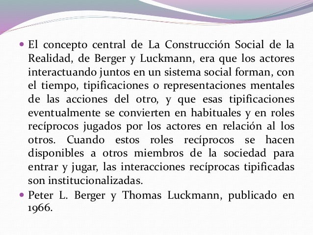 Construccion social
