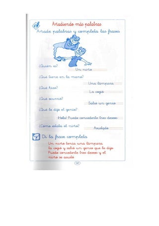 Construccion y ampliacion de frases