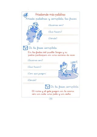 Construccion y ampliacion de frases