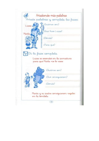 Construccion y ampliacion de frases