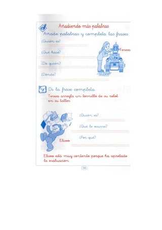 Construccion y ampliacion de frases