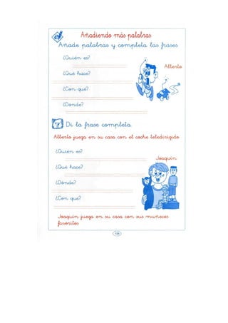 Construccion y ampliacion de frases