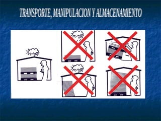 TRANSPORTE, MANIPULACION Y ALMACENAMIENTO 