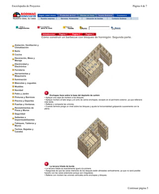 Construccion de barbacoa | PDF