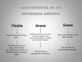 El concreto también es un excelente material de construcción porque puede moldearse en una gran variedad de formas, colores y texturizados para ser usado en un numero ilimitado de aplicaciones.