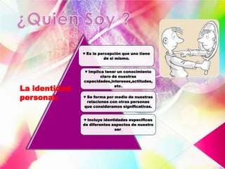 Construccion de la identidad y autoestima | PPTX