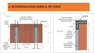2.-RECOMENDACIONES SOBRE EL REFUERZO
 