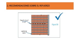 2.-RECOMENDACIONES SOBRE EL REFUERZO
 