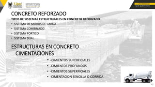 Construcciones en concreto | PPTX
