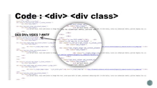 DES DIVs VIDES ? #WTF
 