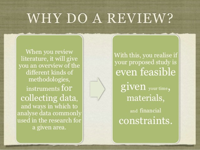 Review of literature pdf image