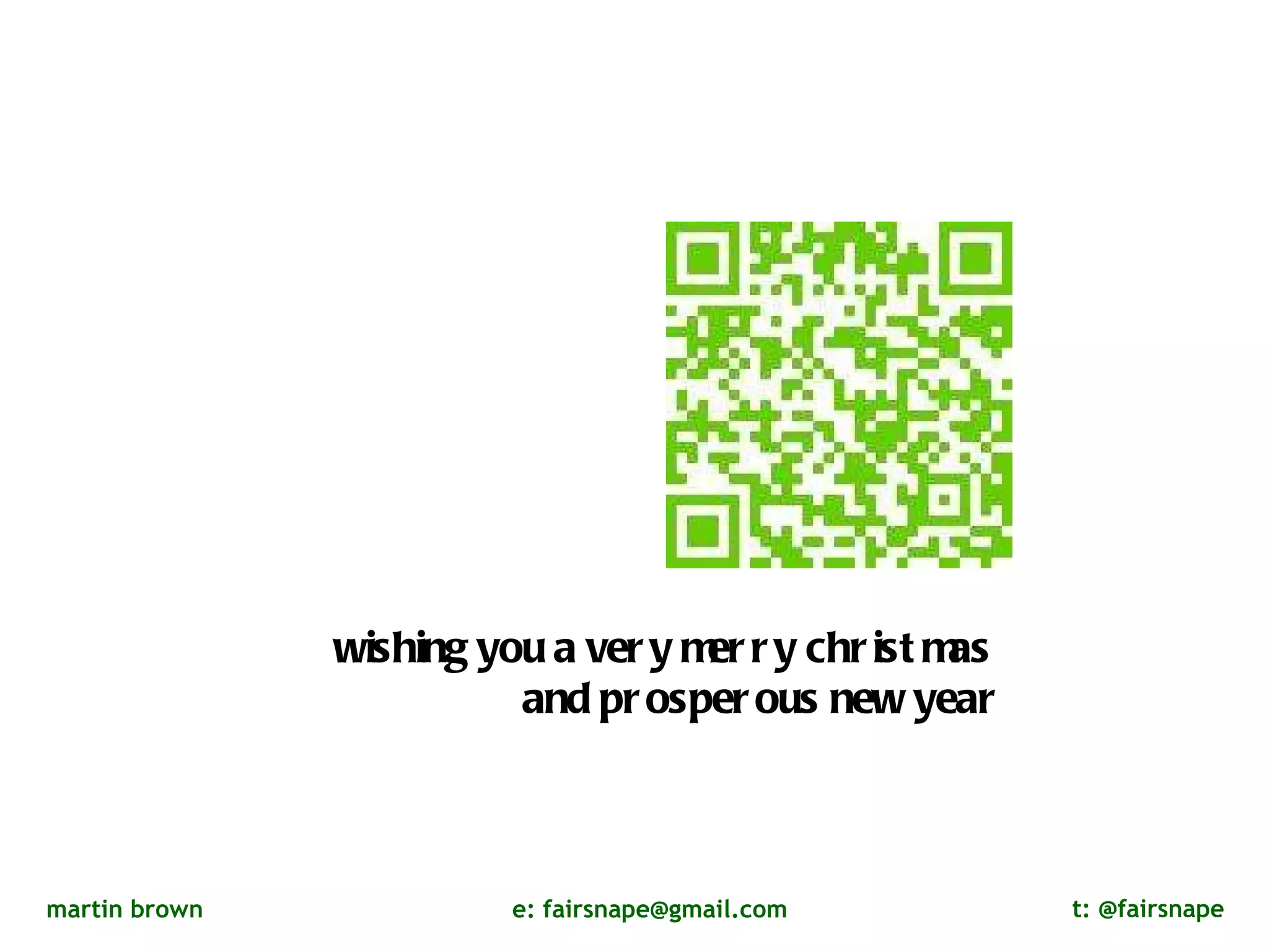 wishing you a very merry christmas  and prosperous new year 