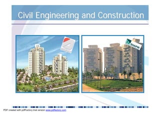 Civil Engineering and Construction




PDF created with pdfFactory trial version www.pdffactory.com
 