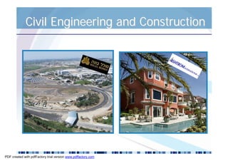Civil Engineering and Construction




PDF created with pdfFactory trial version www.pdffactory.com
 